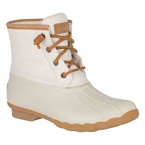 Women's Saltwater Metallic Duck Boot NWOT